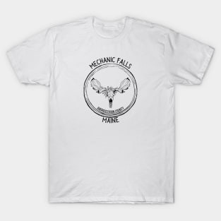 Mechanic Falls Maine Moose T-Shirt